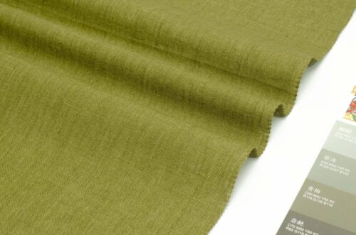 1289 (8) French Linen Yarn-Dyed Fabric for Spring, Summer & Autumn – 135cm Width, 169g Weight, Timeless & Comfortable #1289