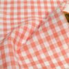 1291 (14) Classic Check 100% Linen Fabric for Spring & Summer – 135cm Width, 135g Weight, Breathable & Antibacterial for Shirts & Dresses #1291