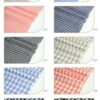1291 (27) Classic Check 100% Linen Fabric for Spring & Summer – 135cm Width, 135g Weight, Breathable & Antibacterial for Shirts & Dresses #1291
