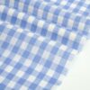 1291 (3) Classic Check 100% Linen Fabric for Spring & Summer – 135cm Width, 135g Weight, Breathable & Antibacterial for Shirts & Dresses #1291