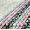 1291 (32) Classic Check 100% Linen Fabric for Spring & Summer – 135cm Width, 135g Weight, Breathable & Antibacterial for Shirts & Dresses #1291