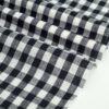 1291 (6) Classic Check 100% Linen Fabric for Spring & Summer – 135cm Width, 135g Weight, Breathable & Antibacterial for Shirts & Dresses #1291