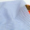 1291 (8) Classic Check 100% Linen Fabric for Spring & Summer – 135cm Width, 135g Weight, Breathable & Antibacterial for Shirts & Dresses #1291