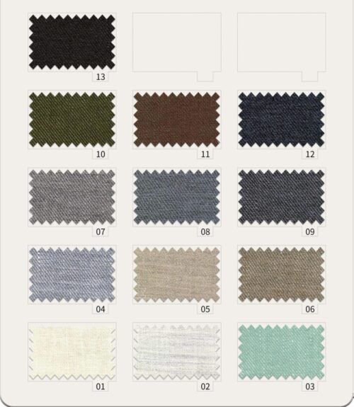 1292 (1) Wool-Linen Blend Fabric for Autumn & Winter – 130cm Width, 200g Weight, Warm & Breathable for Coats & Suits #1292