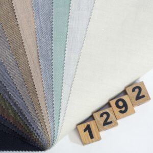 1292 主图 Wool-Linen Blend Fabric for Autumn & Winter – 130cm Width, 200g Weight, Warm & Breathable for Coats & Suits #1292