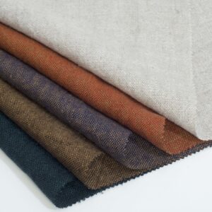 1293 主图 French Linen Fabric for Autumn & Winter – 138cm Width, 218g Weight, Thick & Luxurious for Cold Seasons #1293