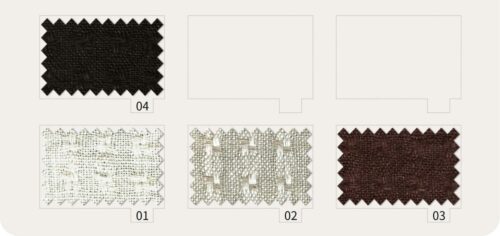 1294 (1) Yarn-Dyed Jacquard Linen Fabric for Autumn & Winter – 132cm Width, 256g Weight, Structured & Stylish #1294