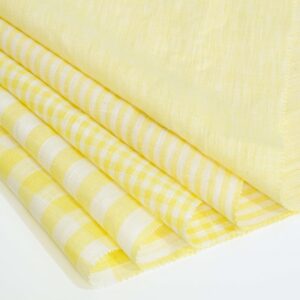 1296 主图 Vibrant 100% Linen Fabric for Spring & Summer – 137cm Width, 144g Weight, Breathable & Antibacterial #1296