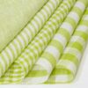 1297主图 Eco-Friendly 100% Linen Fabric in Nature-Inspired Green – 137cm Width, 144g Weight, Perfect for Spring & Summer #1297