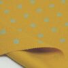 1409 (8) Stretch Linen-Viscose Blend Fabric with Polka Dot Print – 138cm Width, 203g Weight, Perfect for Spring & Autumn Dresses #1409