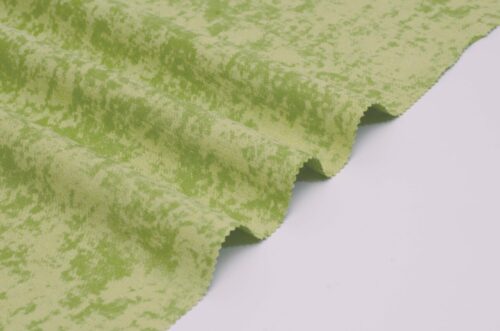 1410 (4) Printed Linen-Viscose Blend Fabric with Gradient Texture – 135cm Width, 200g Weight, Ideal for Spring & Autumn Fashion #1410