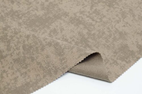 1410 (6) Printed Linen-Viscose Blend Fabric with Gradient Texture – 135cm Width, 200g Weight, Ideal for Spring & Autumn Fashion #1410