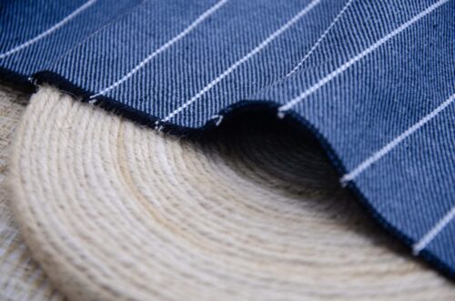 1606 (65) Cotton-Linen Blend Fabric for Autumn & Winter – 138cm Width, 230g Weight, Warm & Durable for Cold Seasons #1606