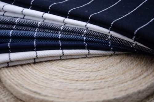 1606 (81) Cotton-Linen Blend Fabric for Autumn & Winter – 138cm Width, 230g Weight, Warm & Durable for Cold Seasons #1606
