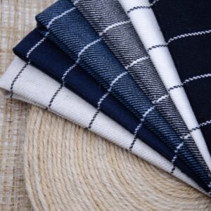 1606 主图 Cotton-Linen Blend Fabric for Autumn & Winter – 138cm Width, 230g Weight, Warm & Durable for Cold Seasons #1606