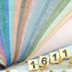 1611-linenschina (14) Ultra-Light 100%Ramie Fabric for Summer – 138cm Width, 66g Weight, Cool & Breathable with Vintage Washed Look#1611