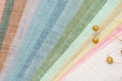 1611-linenschina (2) Ultra-Light 100%Ramie Fabric for Summer – 138cm Width, 66g Weight, Cool & Breathable with Vintage Washed Look#1611