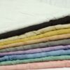 1615-linenschina (3) Linen-Tencel Blend Fabric with Vintage Washed Effect – 138cm Width, 155g Weight, Perfect for Spring, Summer & Autumn #1615