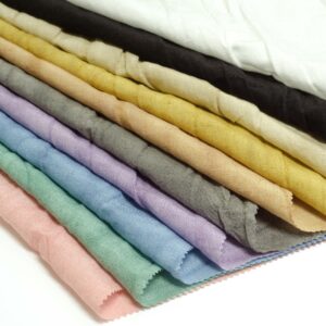 1615-linenschina (36) Linen-Tencel Blend Fabric with Vintage Washed Effect – 138cm Width, 155g Weight, Perfect for Spring, Summer & Autumn #1615