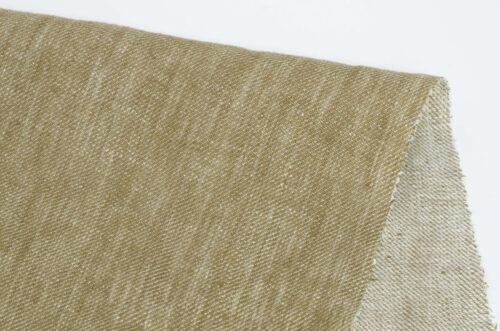 1618 (13) 100% Natural Linen Twill Fabric for Spring, Autumn & Winter – 138cm Width, 195g Weight, Soft & Structured for All Seasons #1618
