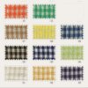 1620 (1) Linen-Cotton Yarn-Dyed Check Fabric for Spring & Summer – 138cm Width, 98g Weight, Lightweight & Elegant #1620