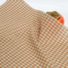 1620 (12) Linen-Cotton Yarn-Dyed Check Fabric for Spring & Summer – 138cm Width, 98g Weight, Lightweight & Elegant #1620