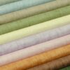 1703 (2) Vintage Washed 100% Linen Fabric for Spring & Summer – 137cm Width, 125g Weight, Eco-Friendly & Stylish #1703