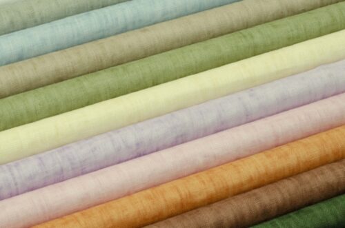 1703 (2) Vintage Washed 100% Linen Fabric for Spring & Summer – 137cm Width, 125g Weight, Eco-Friendly & Stylish #1703
