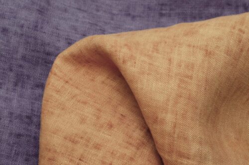 1705 (54) Heavyweight Vintage Washed Linen Fabric for Autumn & Winter – 137cm Width, 203g Weight, Warm & Timeless #1705