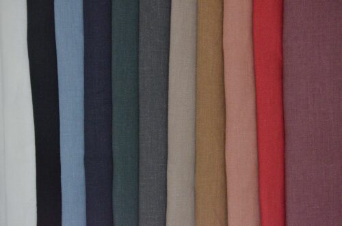 2904 (29) Lightweight Pure Linen Fabric - 140g, 140cm Width, Natural Cooling - Perfect for Spring Summer Clothing #2904