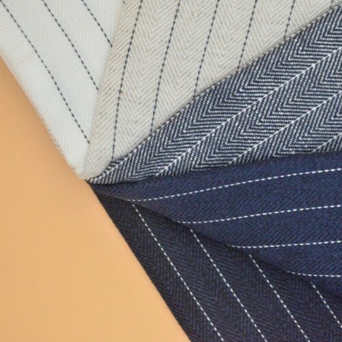 2905 (5) Ramie Cotton Blend Fabric - 170g Medium Weight, 140cm Width, Summer Spring Material #2905