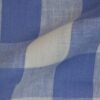 2906 (14) Yarn Dyed Linen Check Fabric - 143g Lightweight, 138cm Width, Classic Gingham - Summer Spring Cooling Material #2906