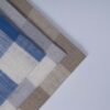 2906 (51) Yarn Dyed Linen Check Fabric - 143g Lightweight, 138cm Width, Classic Gingham - Summer Spring Cooling Material #2906