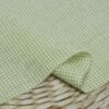 2945 (15) Linen Rayon Mini Check - 125g Lightweight, 138cm Width, Youthful Spring Summer Pattern #2945