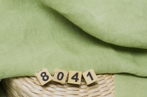 8041 (15) Stock 100%Linen Yarn Dyed Plain Linen Fabric Sample Card Swatches for Clothing #8041