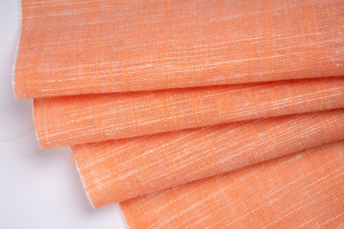 Linenschina7313 (10) Soft Cotton Linen Fabric for Spring Autumn - 30% Cotton 70% Linen 176g - #7313