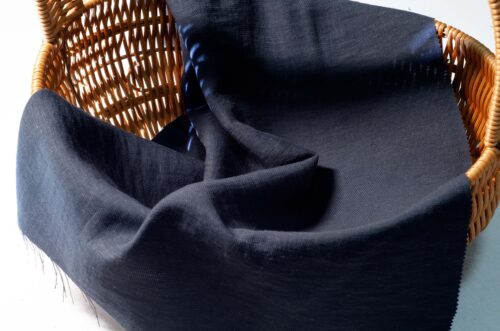 Linenschina7741 (14) 65% Rayon 22% Nylon 13% Linen 118g/m² - Soft Drapey Fabric with Natural Texture for Blouses #7741