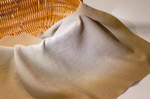 Linenschina7741 (2) 65% Rayon 22% Nylon 13% Linen 118g/m² - Soft Drapey Fabric with Natural Texture for Blouses #7741