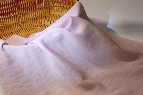 Linenschina7741 (3) 65% Rayon 22% Nylon 13% Linen 118g/m² - Soft Drapey Fabric with Natural Texture for Blouses #7741