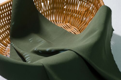 Linenschina7742 (4) 75% Polyester 11% Cotton 10% Linen 4% Spandex 127g/m² - Breathable Stretch Twill for Comfort Wear #7742