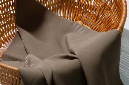 Linenschina7742 (5) 75% Polyester 11% Cotton 10% Linen 4% Spandex 127g/m² - Breathable Stretch Twill for Comfort Wear #7742