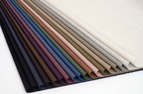 Linenschina7744 (3) 89% Polyester 9% Linen 2% Spandex 255g/m² - Textured Winter Fabric with Improved Wrinkle Resistance #7744