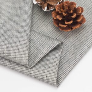 Linenschina7902 (10) 60% Rayon 37% Linen 3% Spandex 214g/m² - Heavyweight Blend Fabric for Autumn/Winter Collections #7902