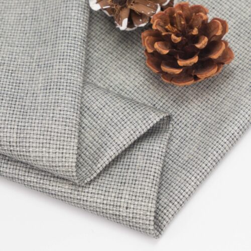 Linenschina7902 (10) 60% Rayon 37% Linen 3% Spandex 214g/m² - Heavyweight Blend Fabric for Autumn/Winter Collections #7902