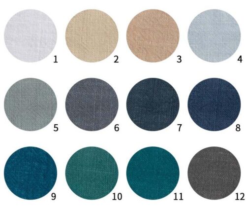 Linenschina8010 (19) Ramie Cotton Stone Washed Fabric Bedding & Clothing Roll Packing for Curtains Dresses Pants More-Wholesale Manufacturers #8010