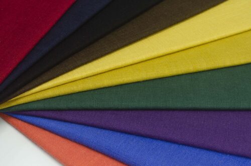 Linenschina8011 (13) 30% Linen 70% Rayon Slub Fabric 204g/m² - Wrinkle-Resistant Shirt Material for Three Seasons #8011