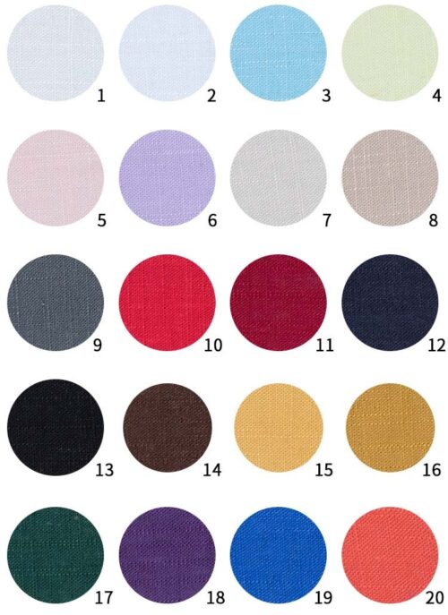 Linenschina8011 (17) 30% Linen 70% Rayon Slub Fabric 204g/m² - Wrinkle-Resistant Shirt Material for Three Seasons #8011