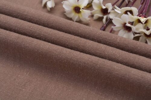 Linenschina8040 (8) Organic High Quality Wholesale Fabric 70%Ramie 30%Cotton Stonewashed Fabric Sand Washed Ramie Cotton Fabric #8040