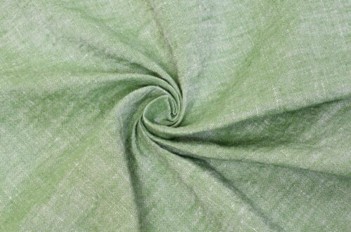 Linenschina9055 (11) Premium Linen Long-Staple Cotton Fabric - 154g/sqm, 137cm Width, Color-Woven for Spring/Summer Fashion #9055