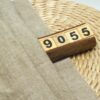 Linenschina9055 (14) Premium Linen Long-Staple Cotton Fabric - 154g/sqm, 137cm Width, Color-Woven for Spring/Summer Fashion #9055